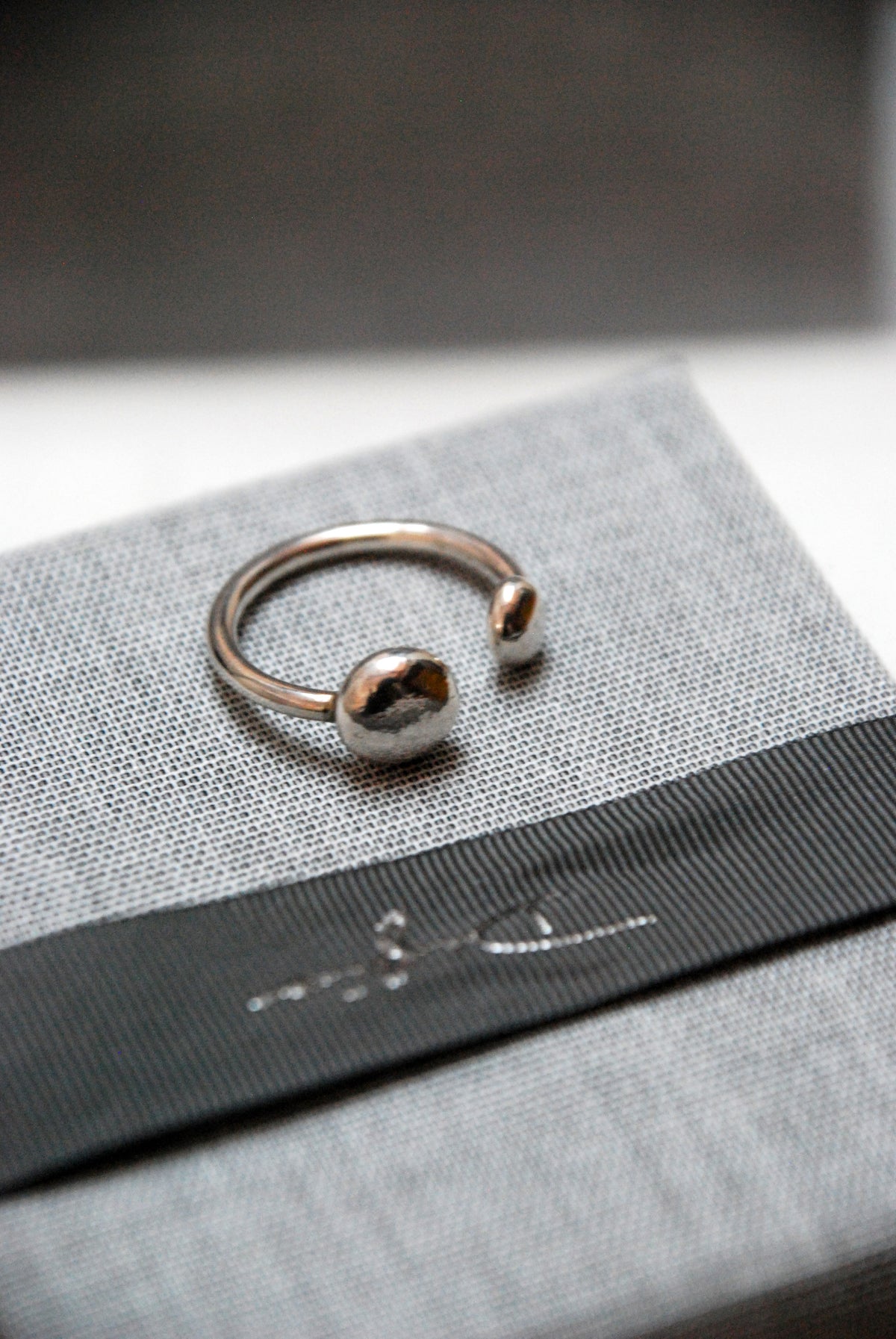 Anello Open Pepite