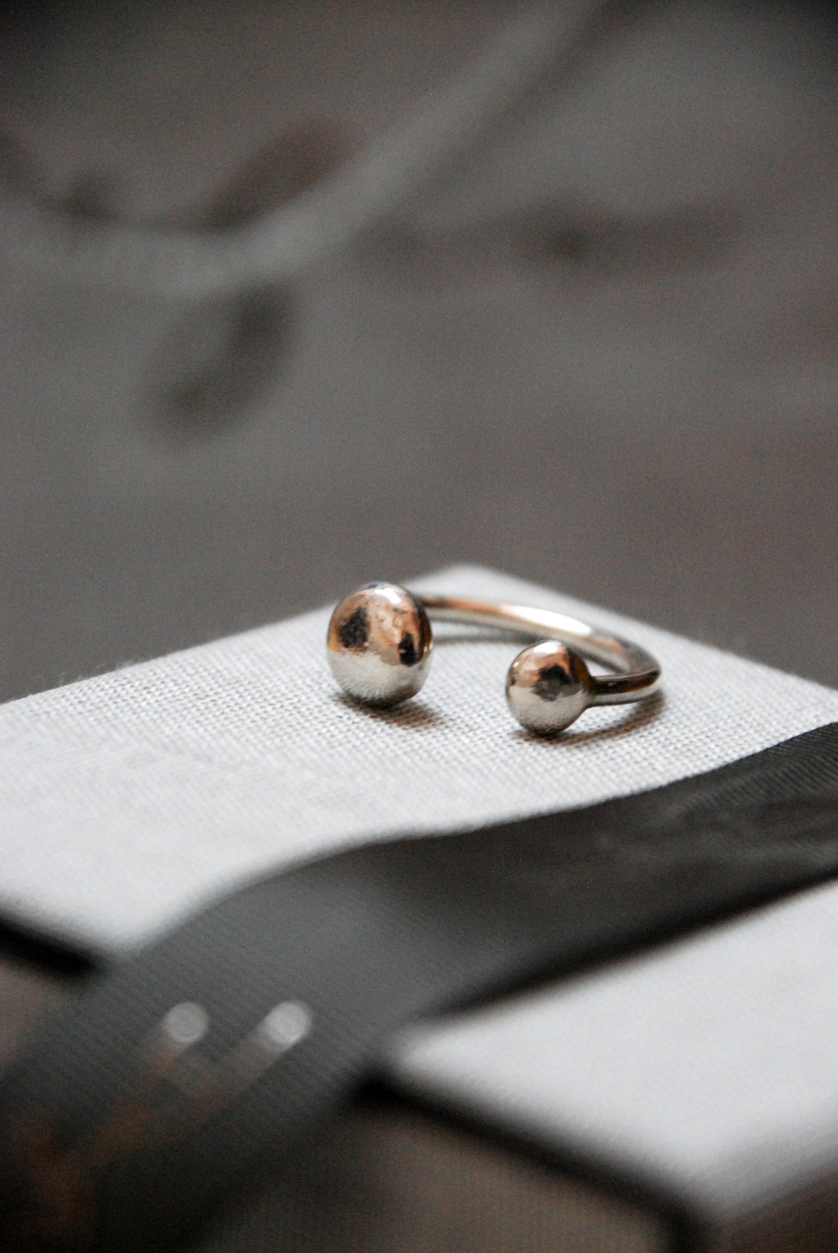 Anello Open Pepite foto 3