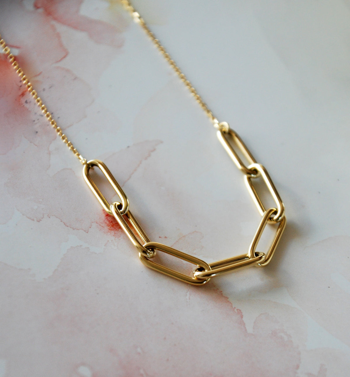 Collana Paper Clip