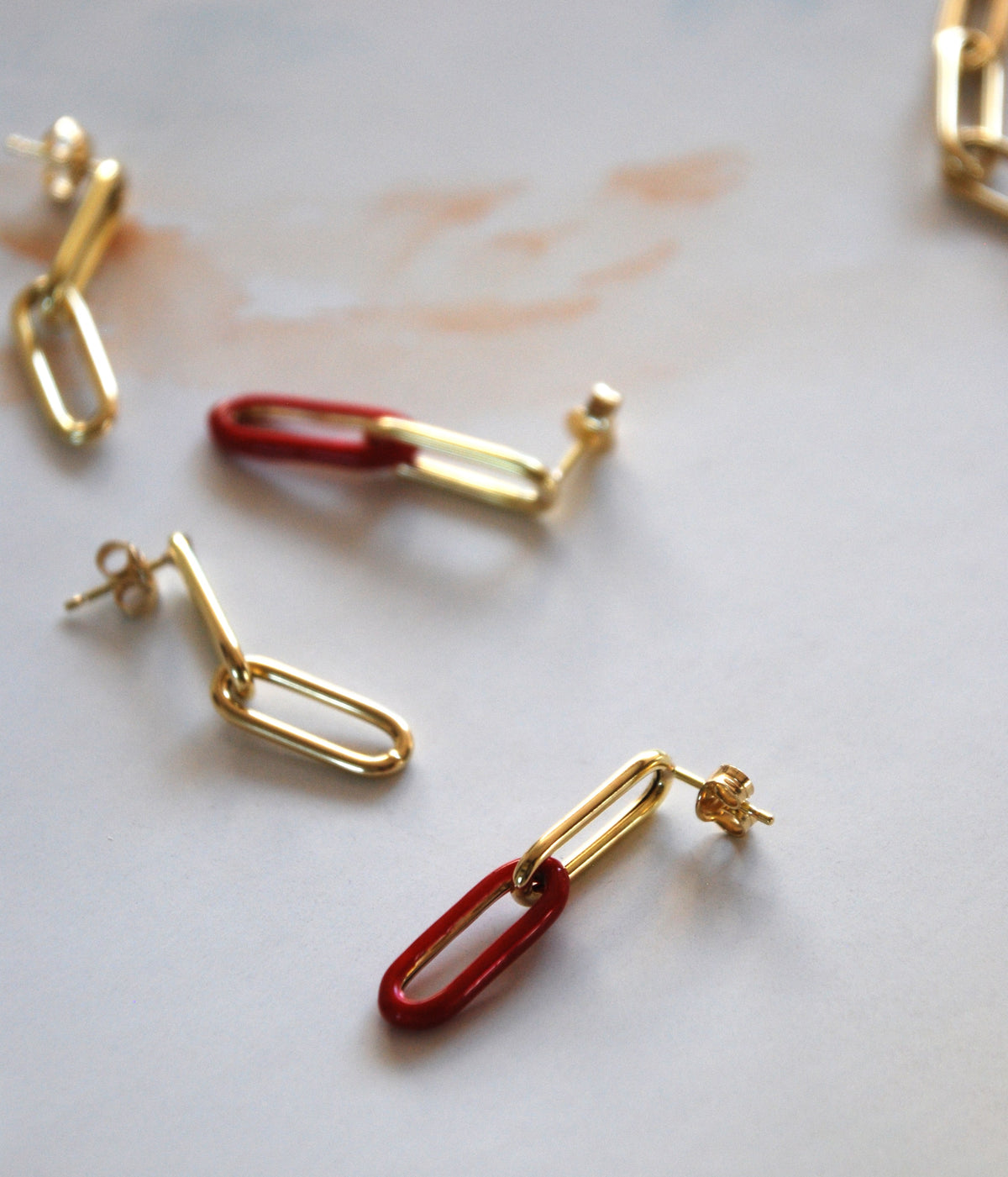 Orecchini paper clip foto 4