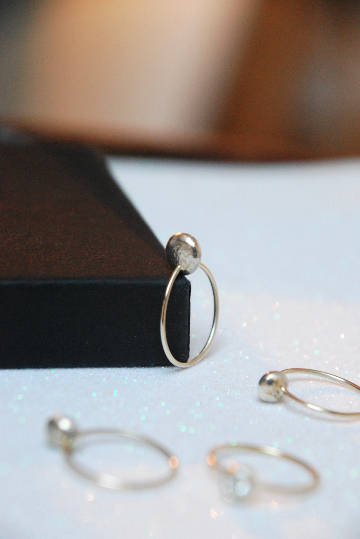 Anello filo pepita foto 2